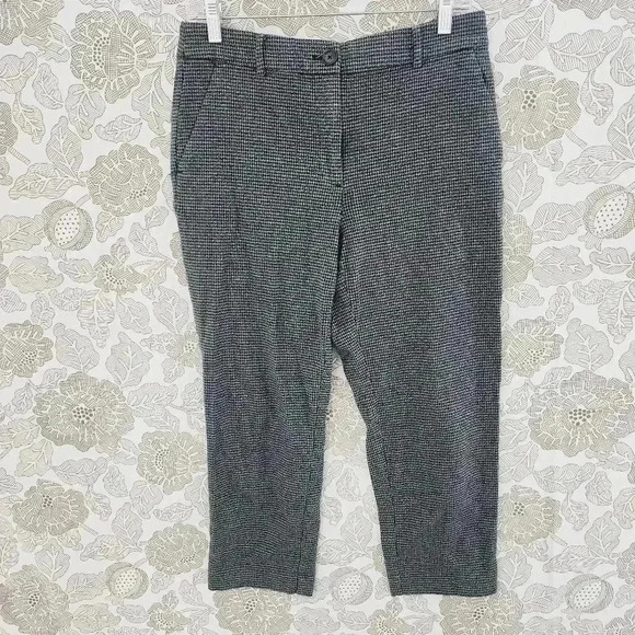LOFT Pants - Loft The Perfect Straight Curvy Pattern Tweed Women's Dress Pants 6